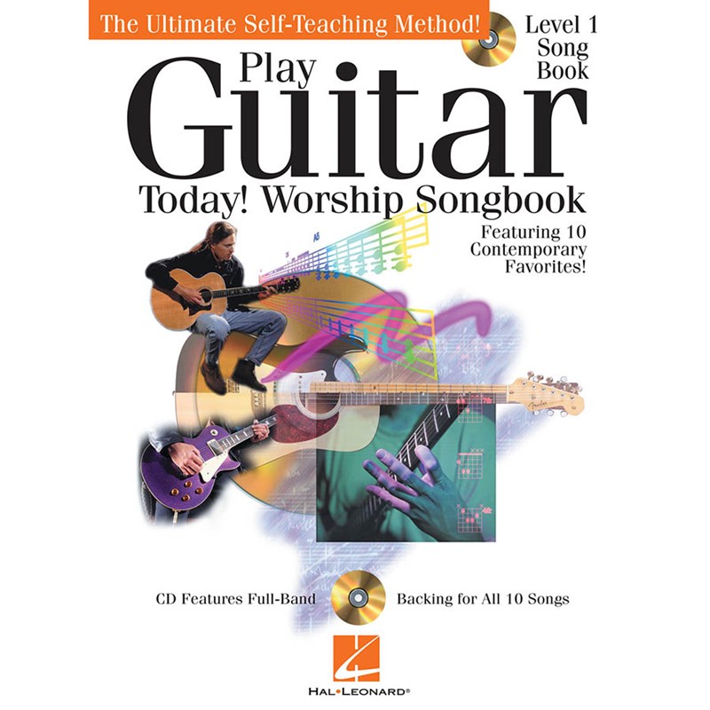 Hal Leonard HL00702431 Play Guitar Today Worship Songbook